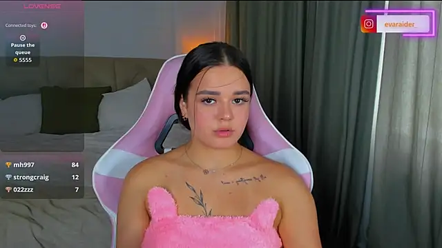 EvaRaider webcam