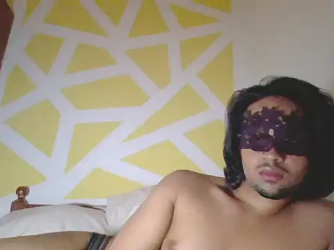 hensmendy (M twink) - ass play and jerking with without mask