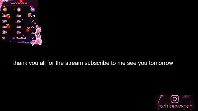 Chloevesper webcam