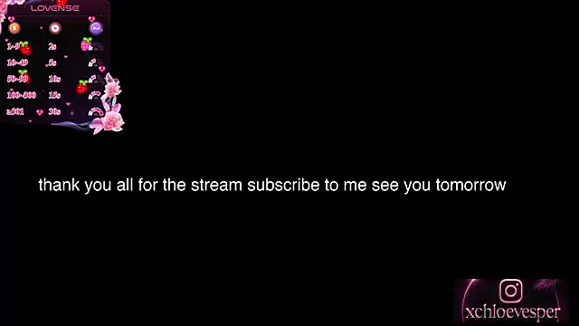 Chloevesper webcam