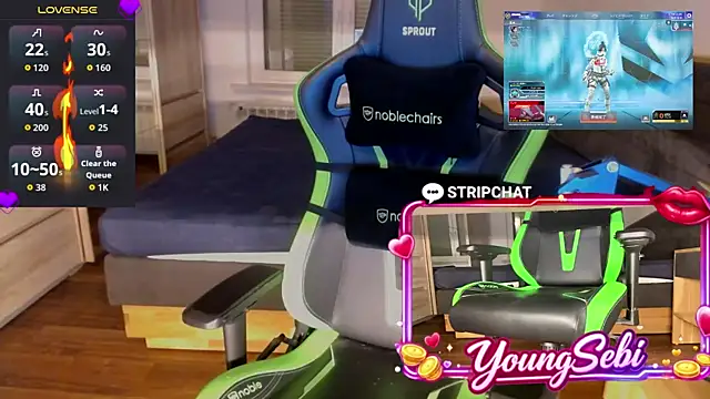 YoungSebi webcam
