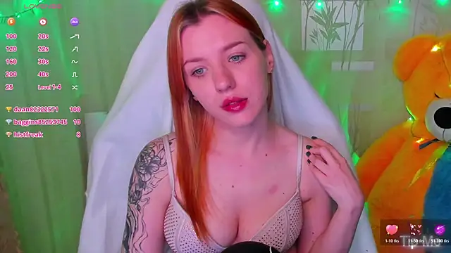 MeganNewCat webcam