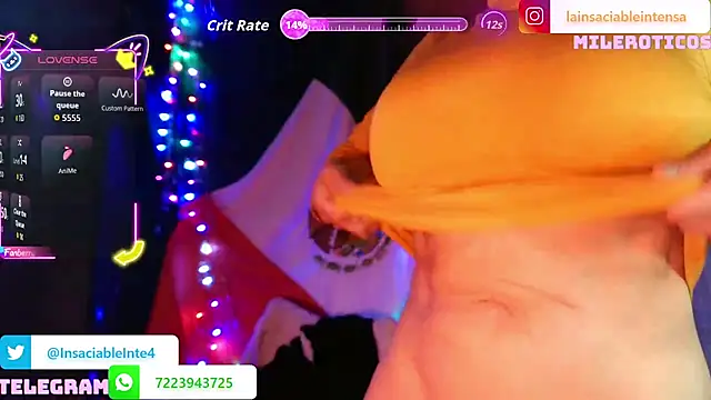 LaInsaciableIntensa webcam