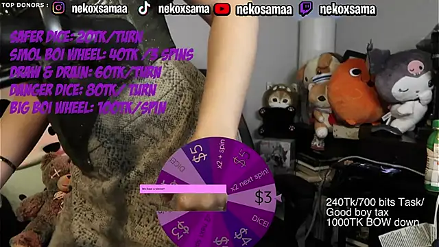 NekoxSama webcam