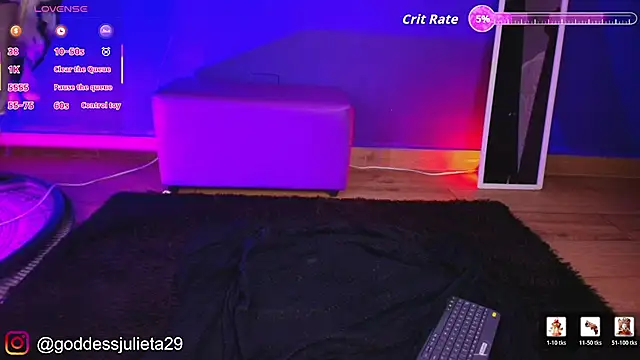 GoddessJulieta_ webcam