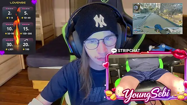YoungSebi webcam