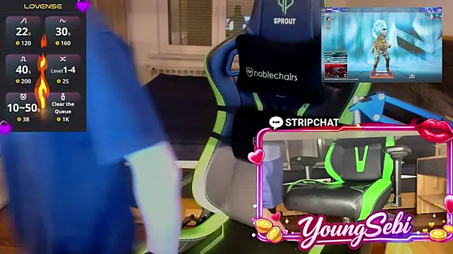 YoungSebi webcam