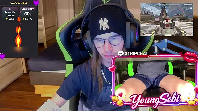 YoungSebi webcam