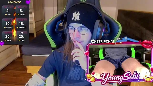YoungSebi webcam