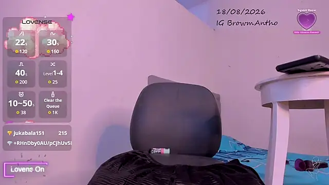 Anthonellabroowm webcam