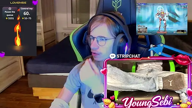 youngsebi (M young) - 👕T-Shirt Aussziehen