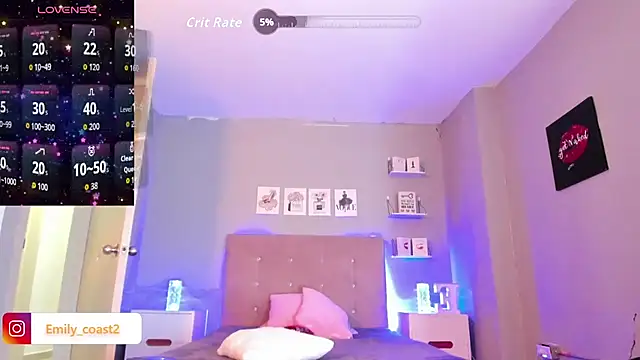 EmilyCoast-1 live cam on StripChat