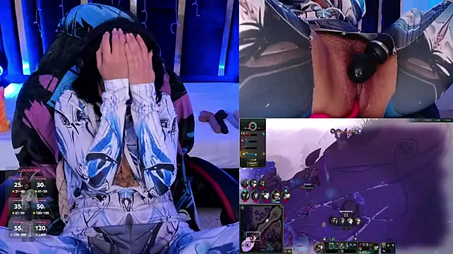 nyveth (F young) - Ahegao + Pussy Slaps + Control x2min 🖤