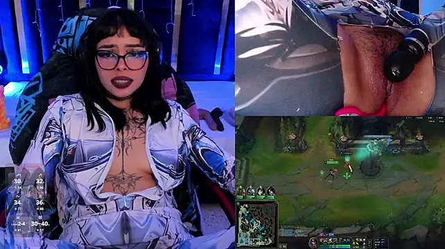 nyveth (F young) - Ahegao + Pussy Slaps + Control x2min 🖤