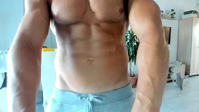 woolfiie (M young) - 25 tks flash/flex jerk off  at goal