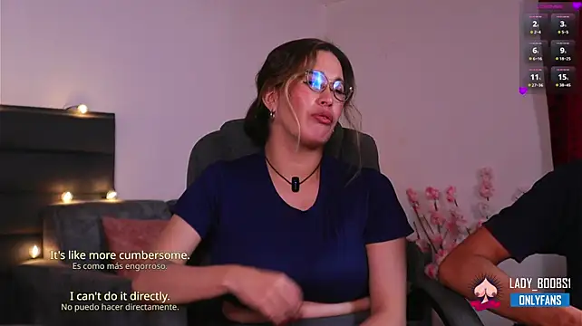 kathieandpovcock1 live cam on StripChat