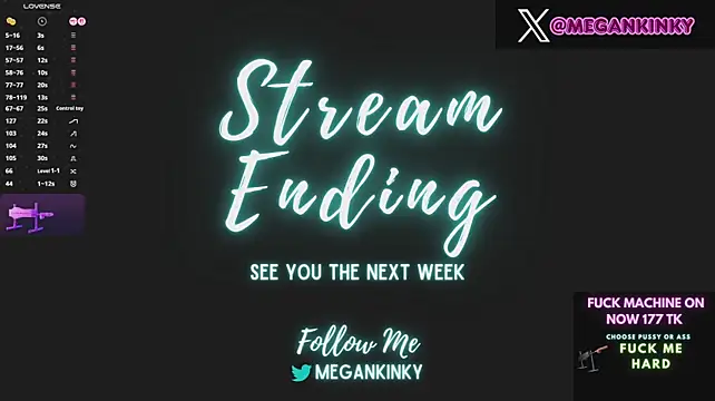 fetishkinkymeganx live cam on StripChat