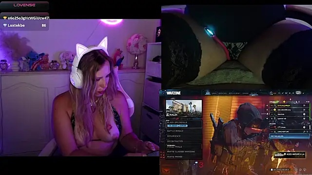 Angie-night webcam