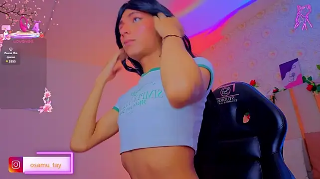 osamu_tay (M twink) - shower show + domi in my ass💦🍑🍆