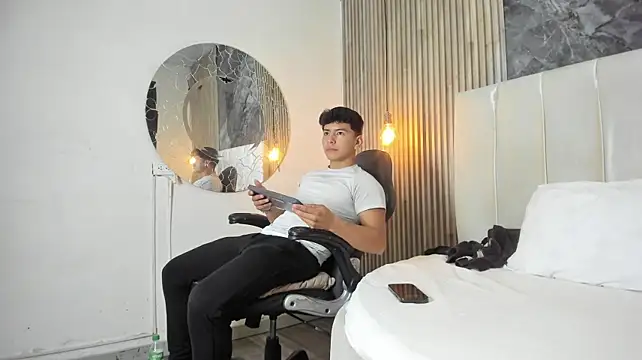 dark_ay (M young) - Jerk off play