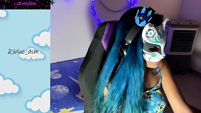 bluesubmissive momentopname van live room op Stripchat
