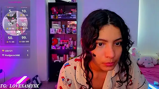 Lovelyamyy live cam on StripChat