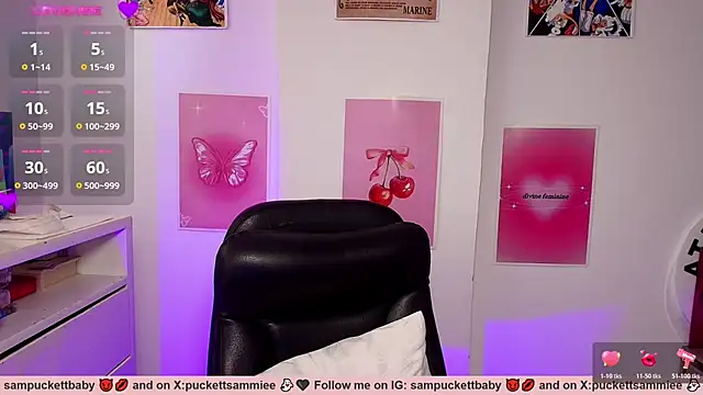 Sampuckettbaby live cam on StripChat