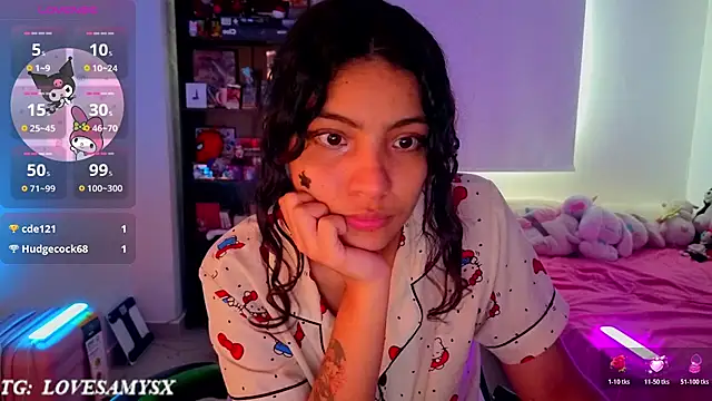 Lovelyamyy live cam on StripChat