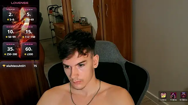 bradyflint (M twink) - CUM SHOW !