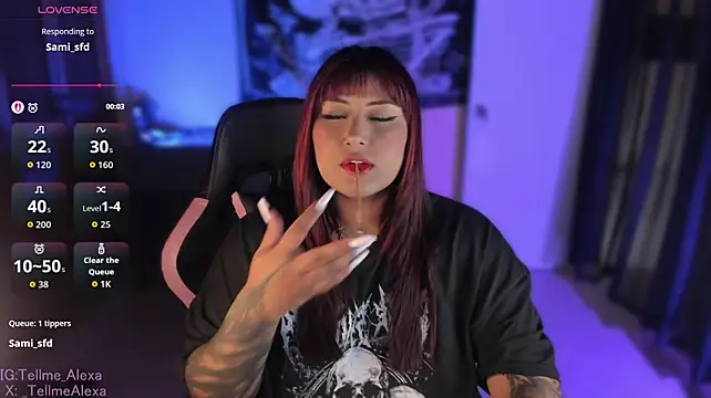 Tellme_Alexa live cam on StripChat