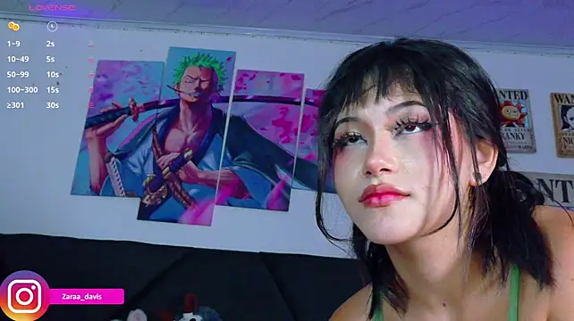 zaradavis (F teen) - Domi ass+dildo pussy and cum anal show