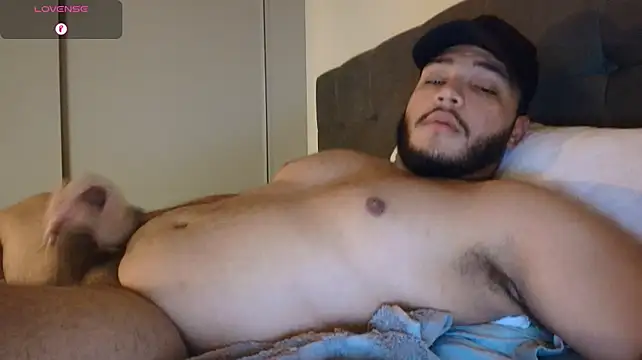 theusxbear (M young) - make trucker bear squirt and cum