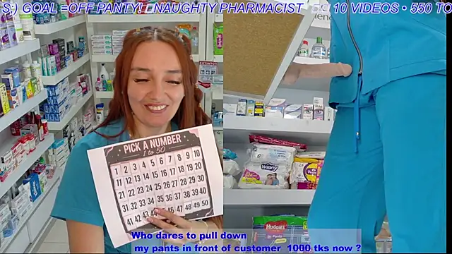 swmilena_hot_ (F milf) - 💊 Naughty Pharmacist off bra