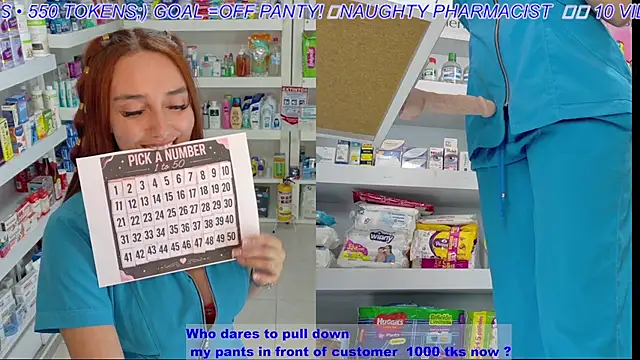 swmilena_hot_ (F milf) - 💊 Naughty Pharmacist off bra