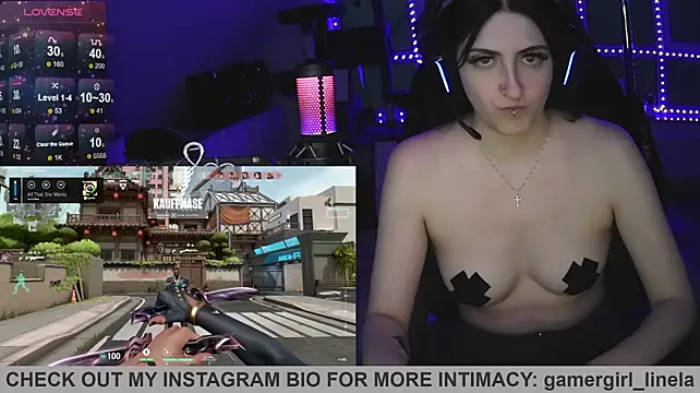 gamergirl-linela (F young) - LT Gets Surprise Video