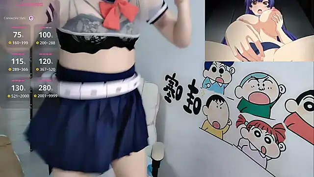 angela-amy (F young) - 今天没有洗头，可以做你的人间尤物吗？?   脱一件看性感沟沟