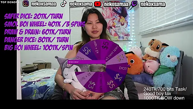 NekoxSama live cam on StripChat