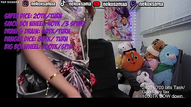 NekoxSama live cam on StripChat