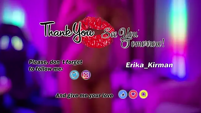 Erika_Kirman live cam on StripChat
