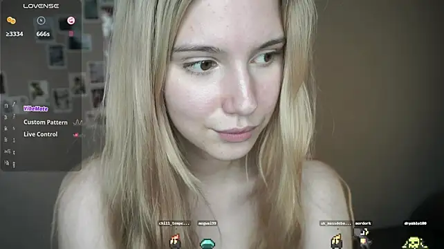 elaineberum (F teen) - Let's tease with panties up close