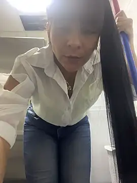 luxebrunettexxx (F young) - CLEANING GIRL FUCK PUSSY WITH DILDO