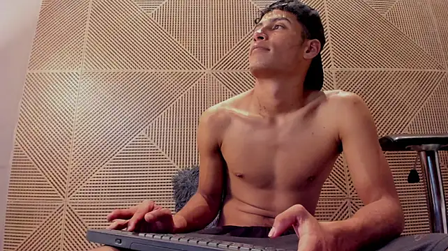 angelsilva_ (M twink) - cum show in the bathtub