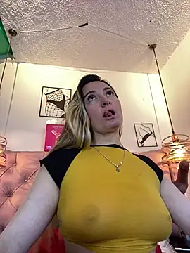 antonella87 (F milf) - off shirt and oil in tits