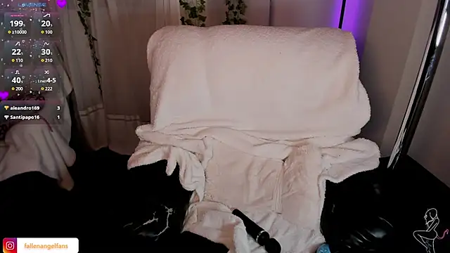 Fallengangel shower masturbation cam