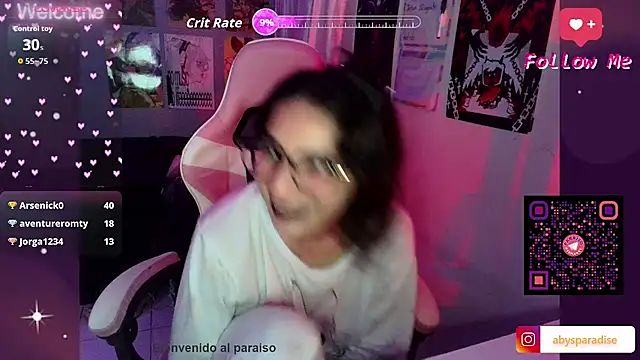 Abysparadise live cam on StripChat
