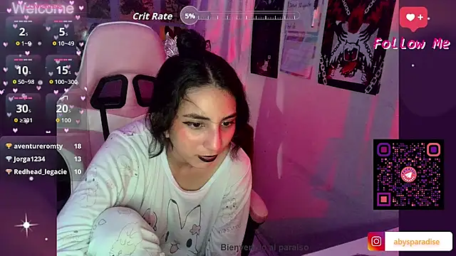 Abysparadise 🐭 live naked webcam