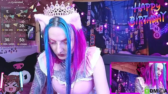 NekoCyber live cam on StripChat