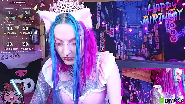 NekoCyber live cam on StripChat