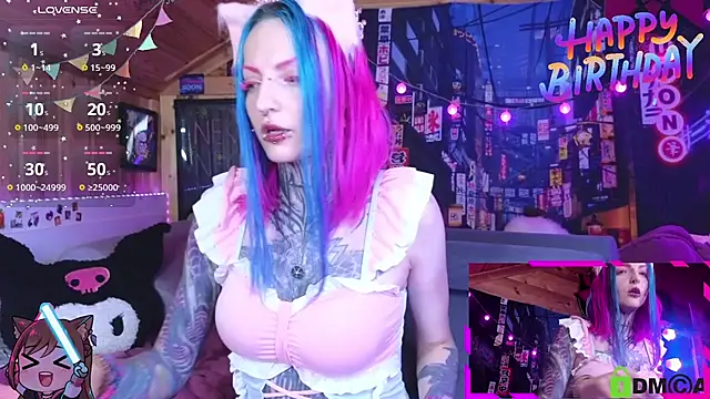NekoCyber live cam on StripChat