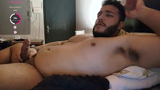 theusxbear (M young) - make trucker bear squirt and cum